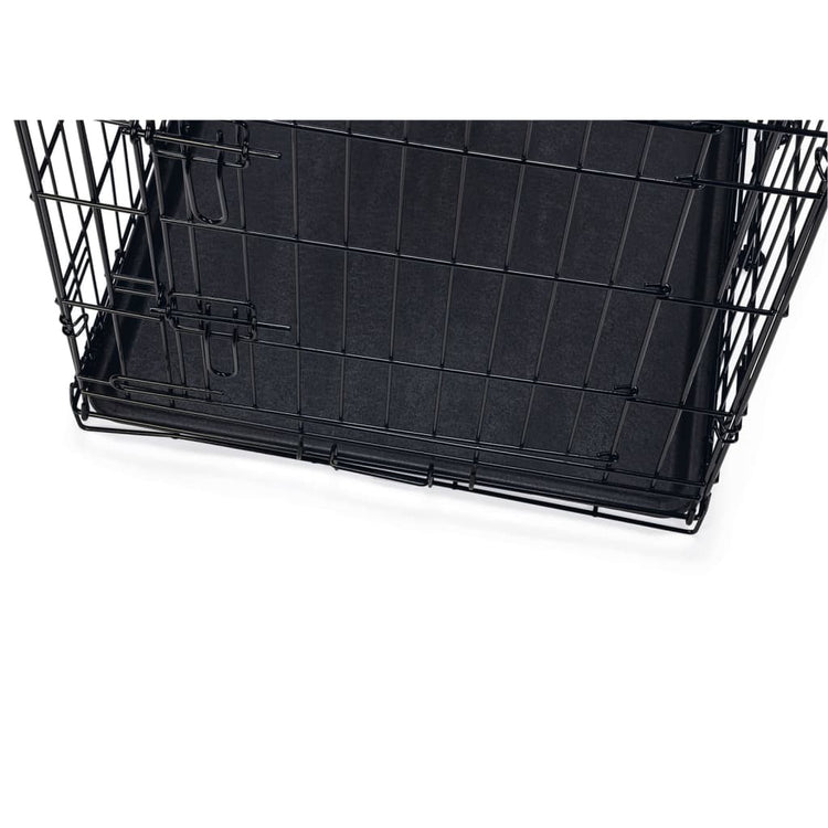 Karlie Hundebank mit 2 Türen 92x57x63 cm Schwarz