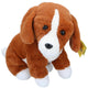 Eddy Toys Plüschhund braun weiß 45cm