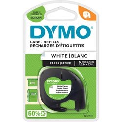 Etiketten Letratag Dymo-Papier 12x4mm weiß