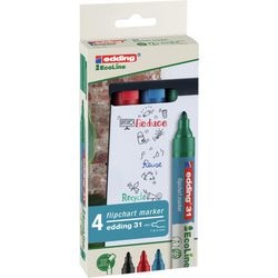 Flipchartmarker edding 31 1,5-3mm sortiert