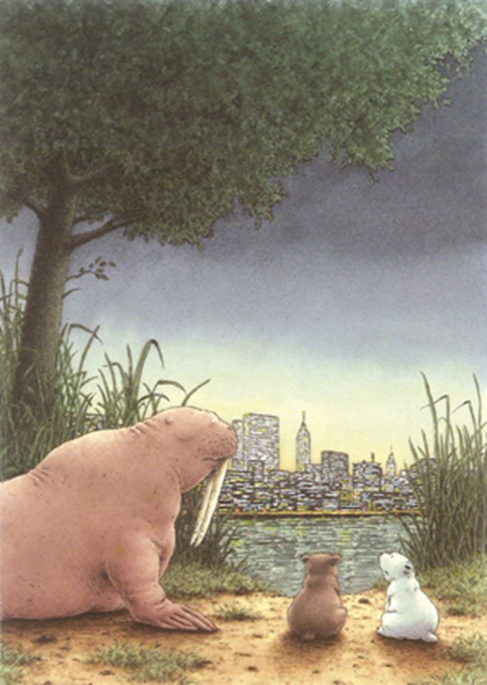Bildpostkarte 149: Kleiner Eisbär in m