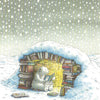 Bildpostkarte 206: Eisbär im Iglu.