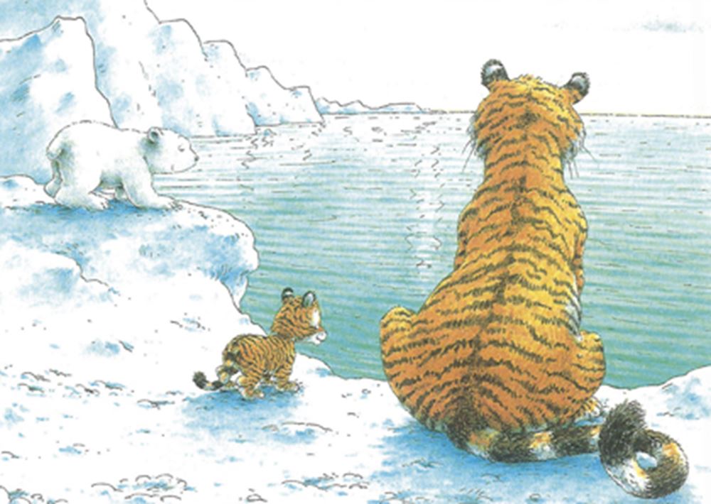 Bildpostkarte 266: Kleiner Eisbär mit