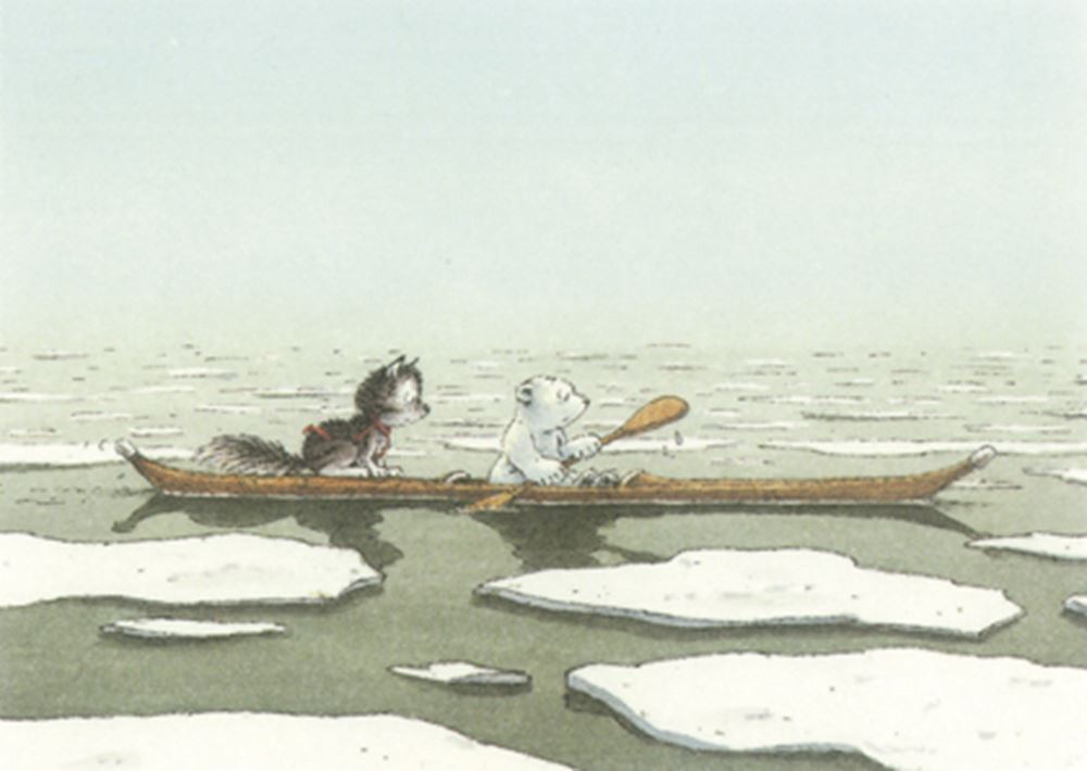Bildpostkarte 268: Kleiner Eisbär und Nr