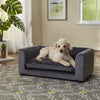 Verzaubertes Haustier Enchanted Hundekorb Sofa Keks dunkelgrau