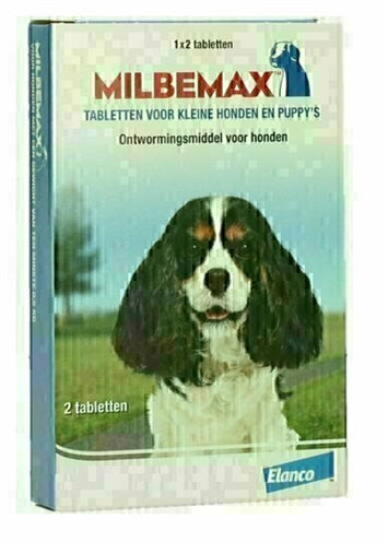 Milbemax Tablette Wortering Welpe kleiner Hund