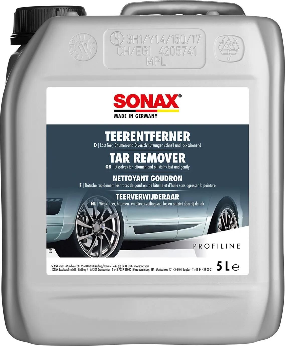 Sonax Tar Remover 5 LTR PE -Kanister