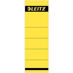 Aktenrückenetiketten Leitz gelb 10 Stück Papier
