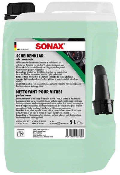 SONAX -Autofenster klar 5 ltr. Plastik
