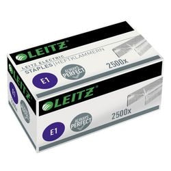 Heftklammern Leitz Silber 1 mm Stahl 2.500 Stück 10 Blatt