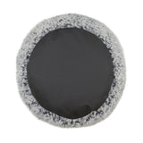 Rosenholzhundkorb Silber Flaum grau - afbeelding 3