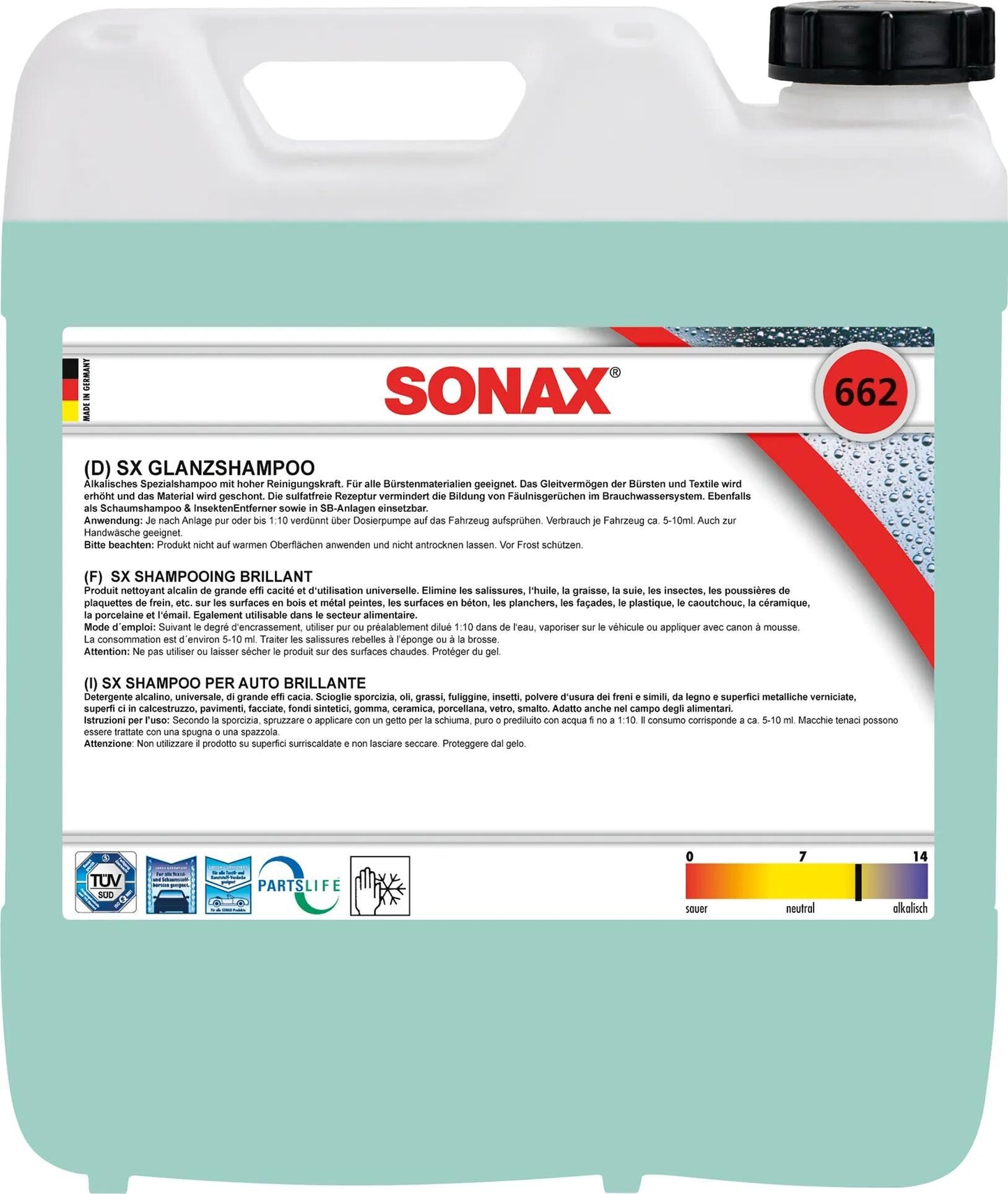 Sonax Shine Shampoo 10l