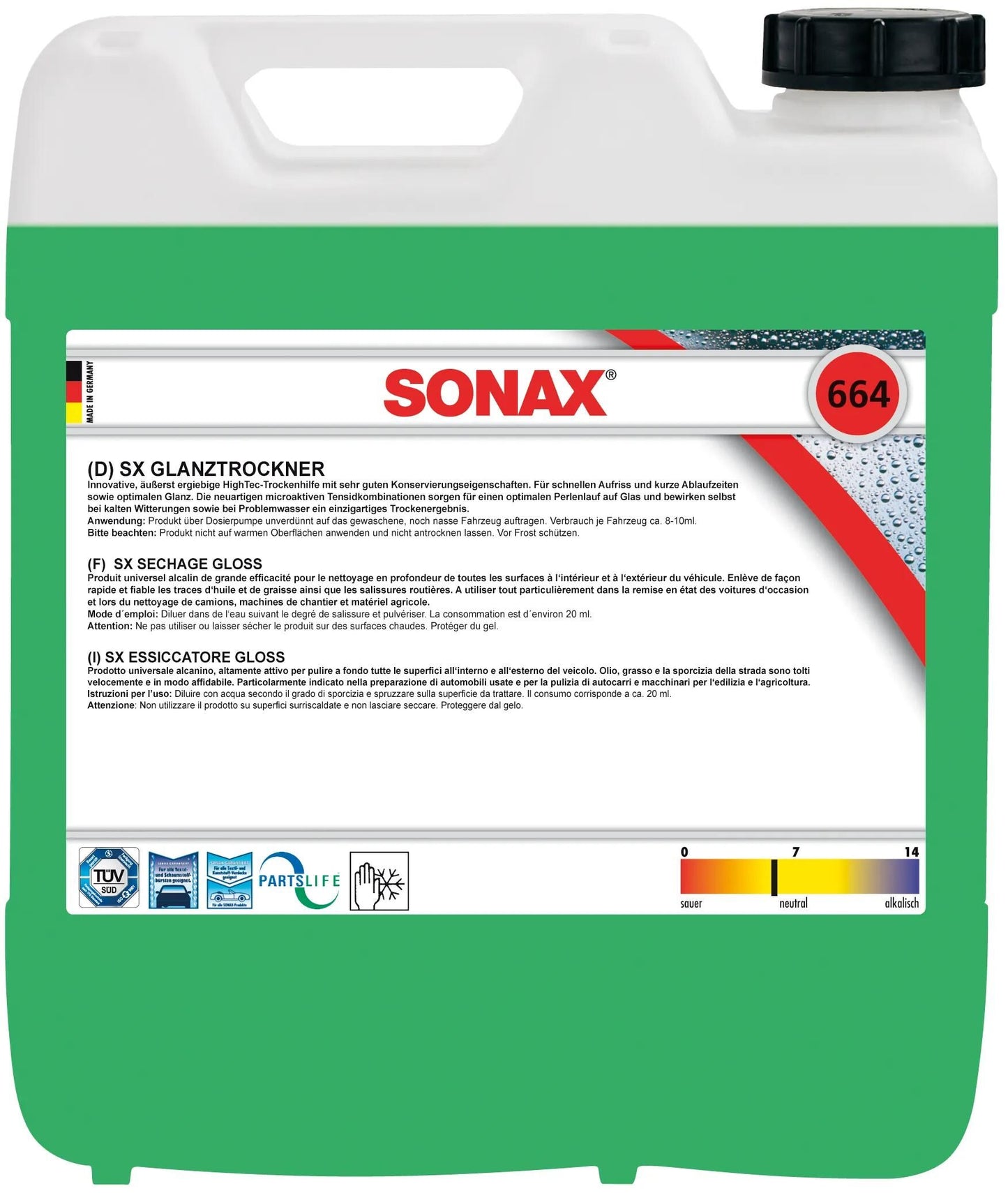 Sonax Gloss Trockner 10L