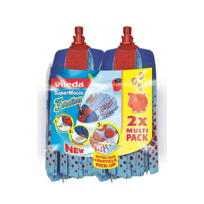 Vileda Vileda Supermocio 3Action MOP 2 Teile