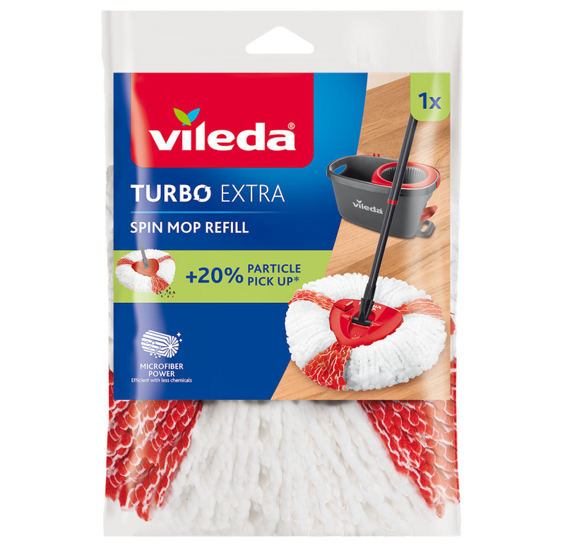 Vileda Easy Wring Clean Turbo 2in1 Moppersatz