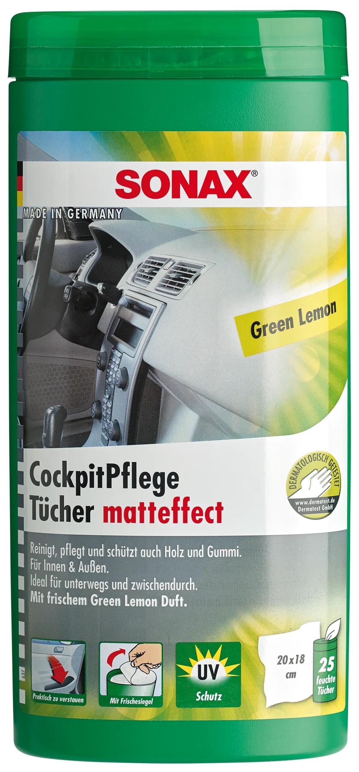 Sonax Cockpit Wipes Box