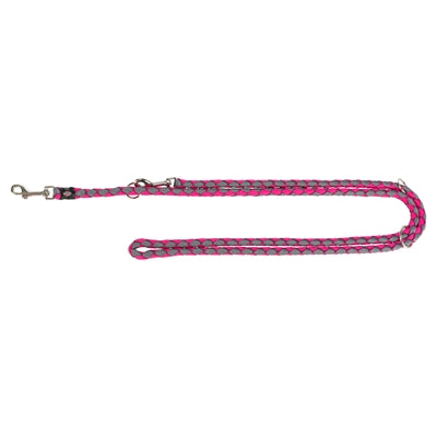 Trixie Dog Lash Cavo Verstellbarer Fuchsia Gray