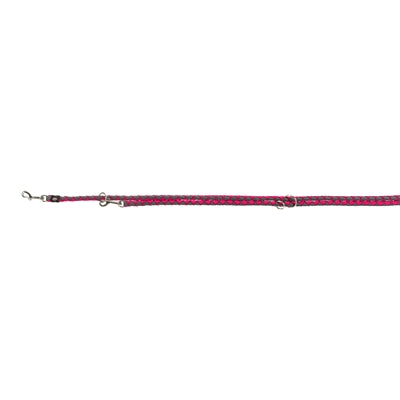 Trixie Dog Lash Cavo Verstellbarer Fuchsia Gray