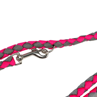 Trixie Dog Lash Cavo Verstellbarer Fuchsia Gray