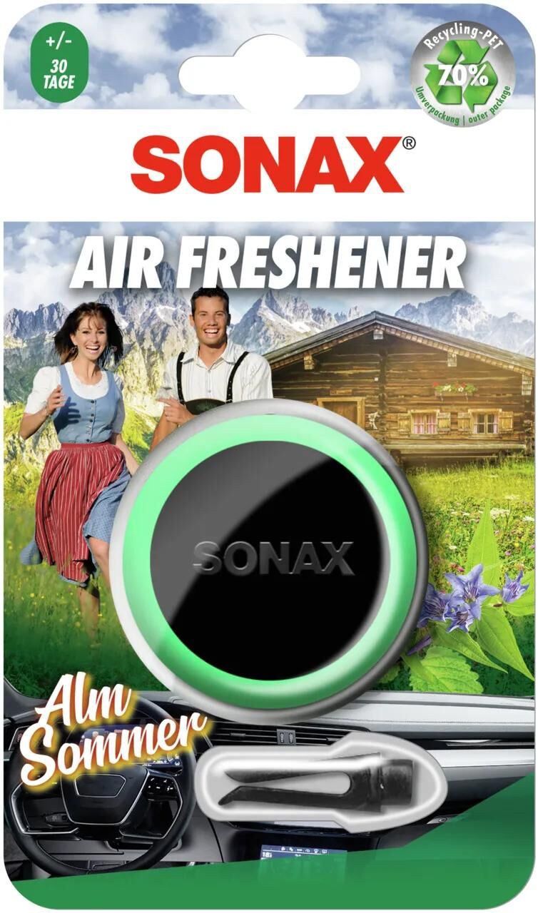 Sonax Lufterfrischer im Sommer