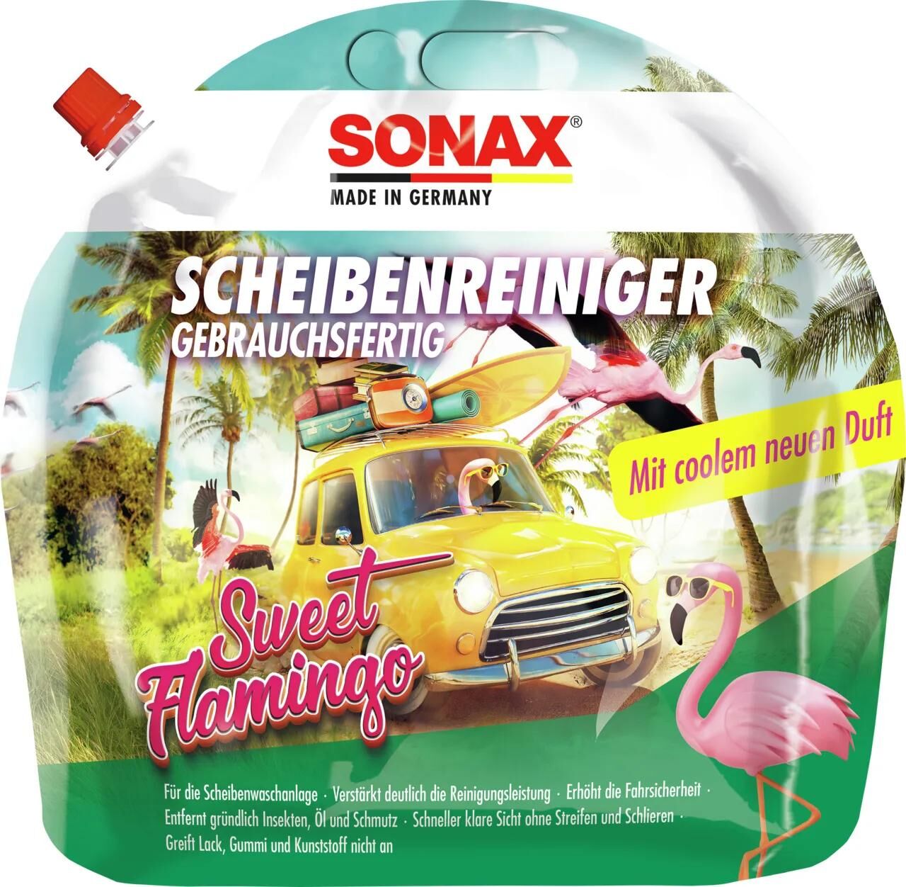 Sonax Fensterreiniger 3 l süßer Flamingo