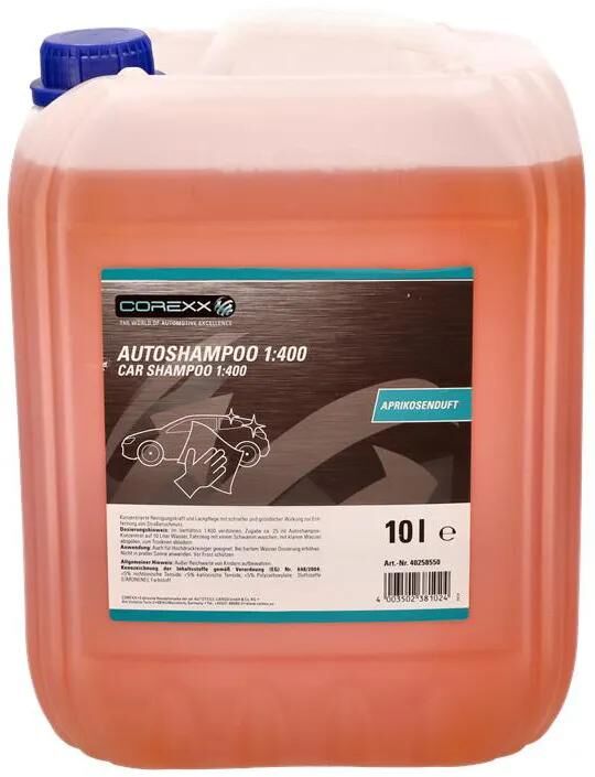 Corexx -Auto - Shampoo -Aprikosekanister 10L 1: 400