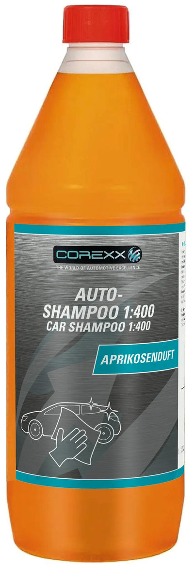 Corexx -Auto - Shampoo Aprikosenwasserflaschen 1 L 1: 400 c