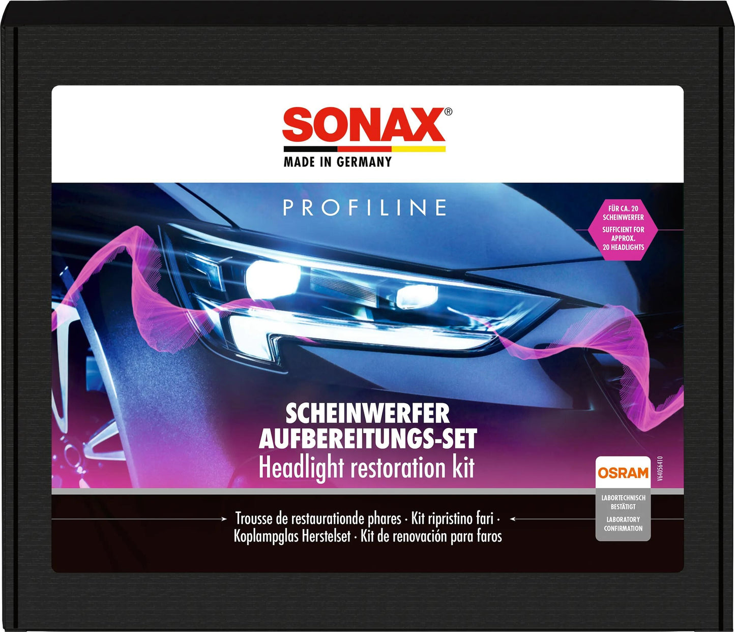 Sonax Front Light-Aufber