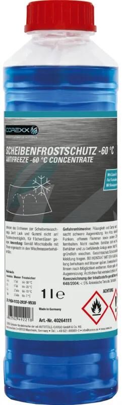 Corexx Frostschutzmittel Windschutzscheibe Anti-Rost 1 l -60 Grad
