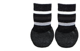Trixie Dog Socken Anti-Schlupf mit Gummischicht rundum schwarz - afbeelding 1