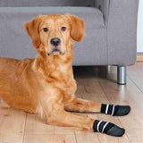 Trixie Dog Socken Anti-Schlupf mit Gummischicht rundum schwarz - afbeelding 2
