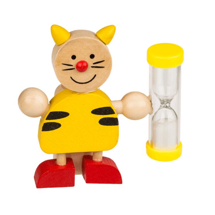 Dsp Zahnbürstenhalter aus Holz. 3 sortiert