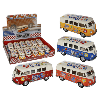 DSP-Modellauto mit Rückzug. VW T1-Bus