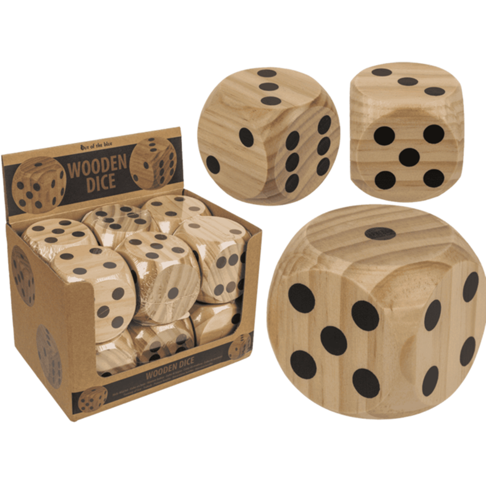 Dsp Holzwürfel. ca. 6x6cm. 12