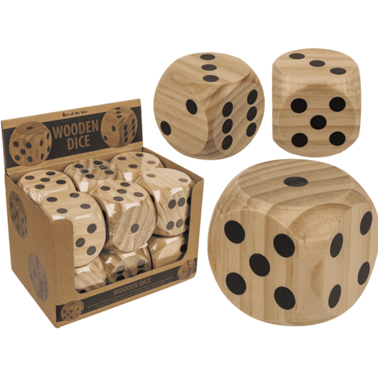 Dsp Holzwürfel. ca. 6x6cm. 12