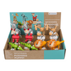 Dsp Holzdruckfiguren, Tiere. 6 sortiert