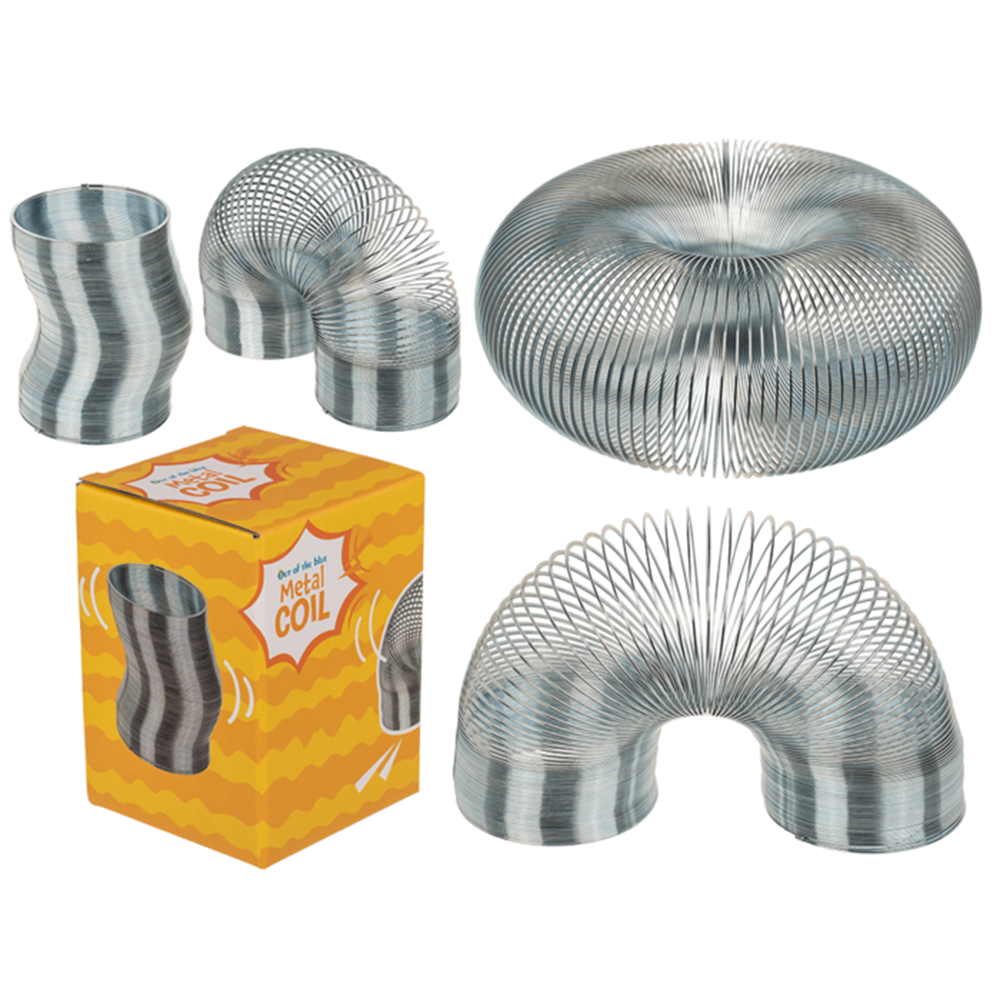 Metallspirale, ca. 11 cm.
