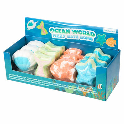 Aus heiterem Himmel Badebombe Ocean World 100 gr 4 sortiert | 24 Stück
