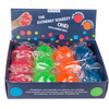Dsp. Ultraweicher neonfarbener Anti-Stress-Ball. 6 c