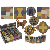 Dsp Holzpuzzle, 8-fach sortiert in Box. - afbeelding 1