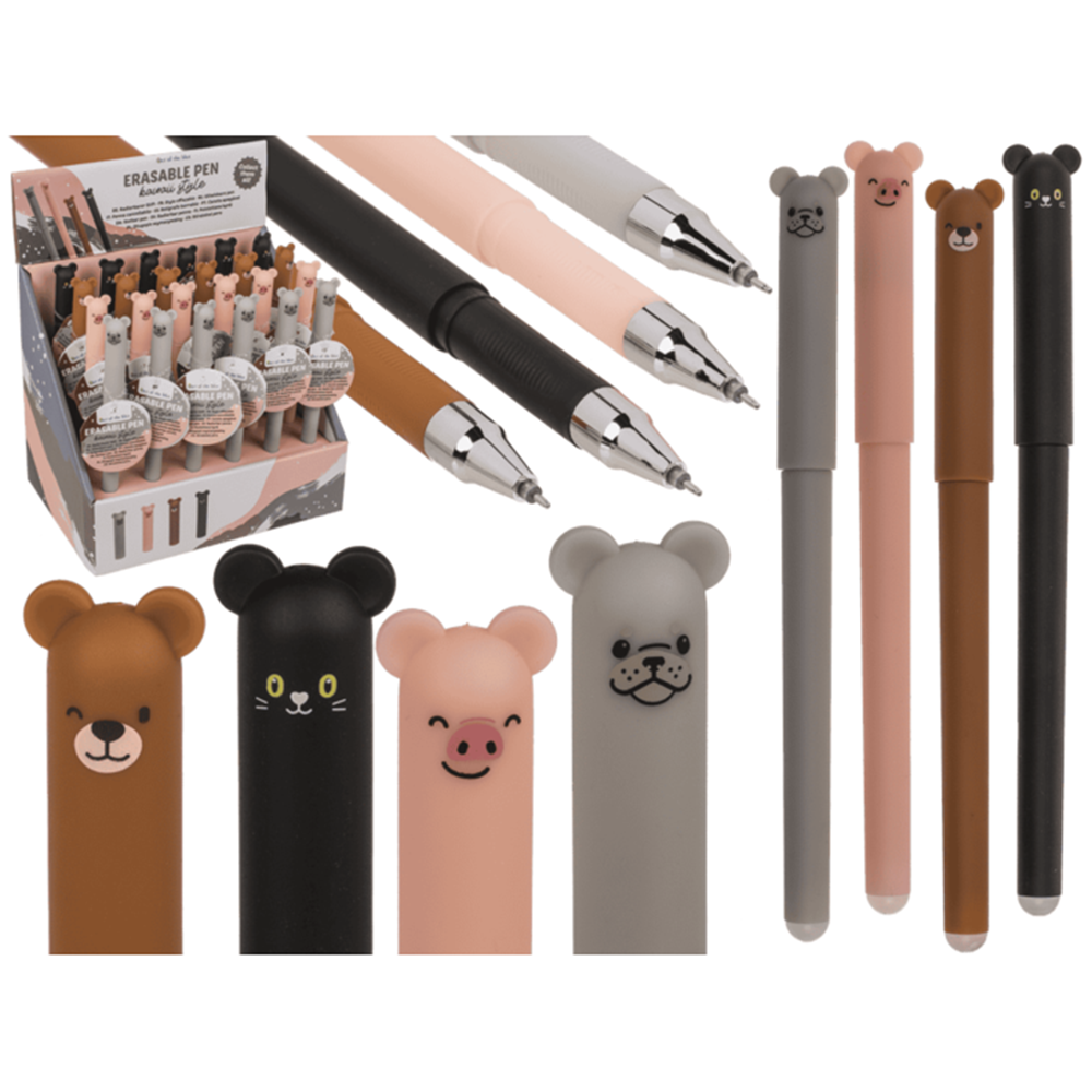 Dsp löschbare Stifttiere, 14 cm. 4 Achsen