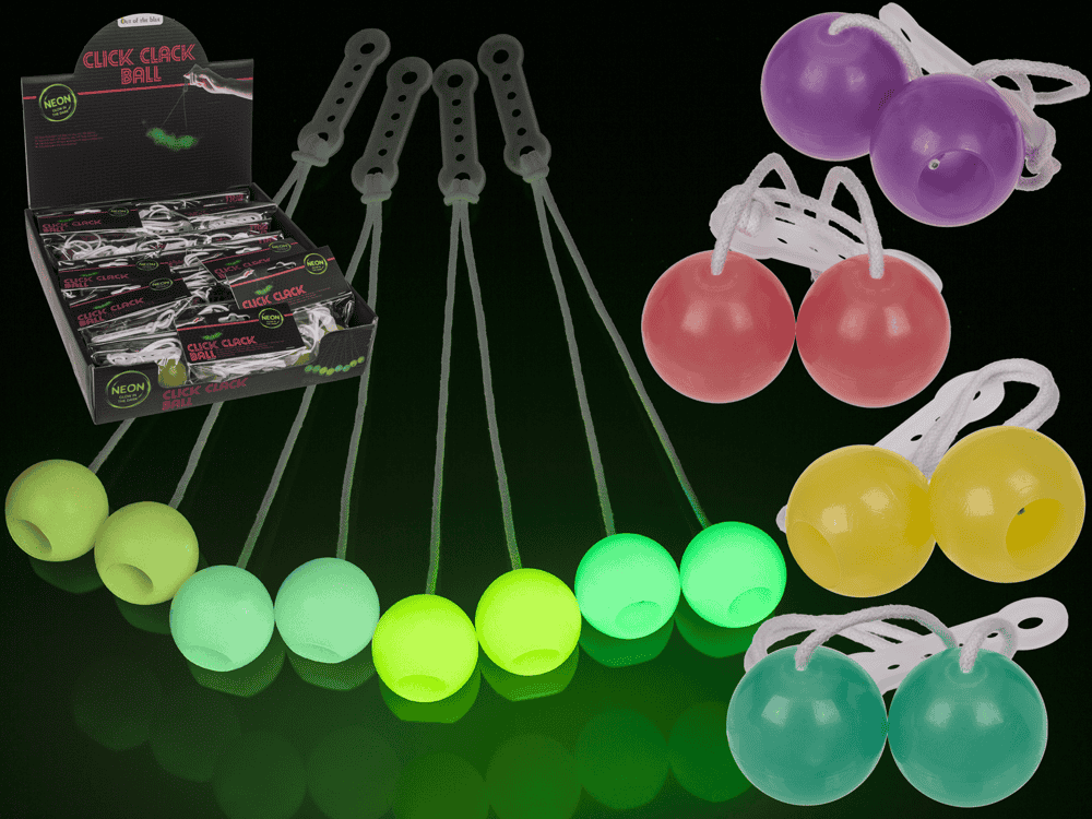 Ootb Click-Clack-Ball leuchtet im Dunkeln