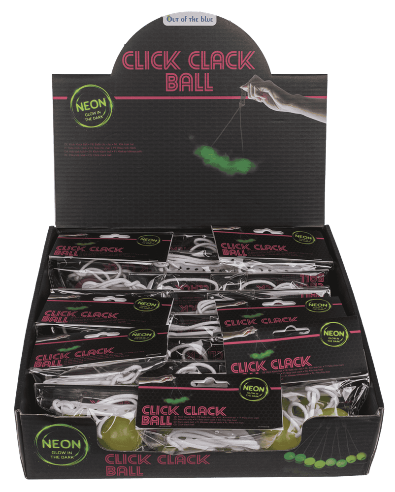 Ootb Click-Clack-Ball leuchtet im Dunkeln