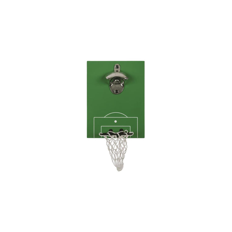 Ootb Flaschenöffner Fußballplatz mit Tor 20x15cm
