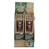 Dsp schwingender Affe aus Holz. 7x2,2x23 c - afbeelding 2