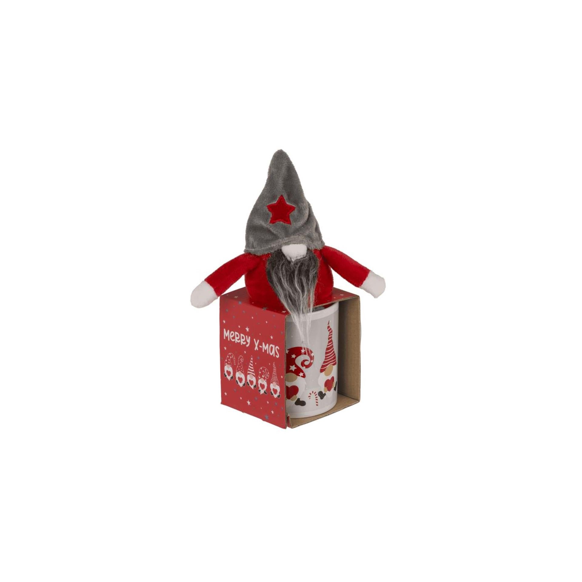 Ootb Geschenkset Zwerg mit Becher 350ml 8x9cm