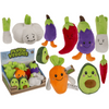 Dsp Plüschgemüse. 16 cm. 6 sort. 12 Stk