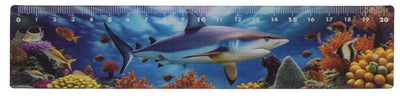 DSP-Lineal Meerestiere, 21 cm. 12 Achsen
