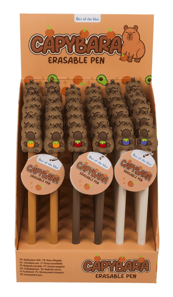 Dsp löschbarer Stift, Capybara. 3 Arsch. 36