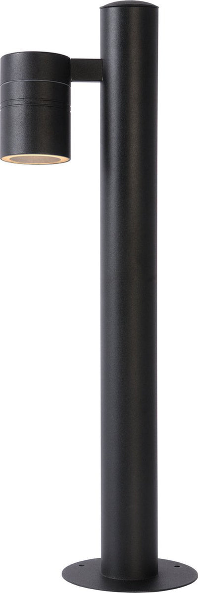 Lucide Arne-LED - Sockellampe - ø 6,3 cm - LED - GU10 - 1x5W 2700K - IP44 - Schwarz